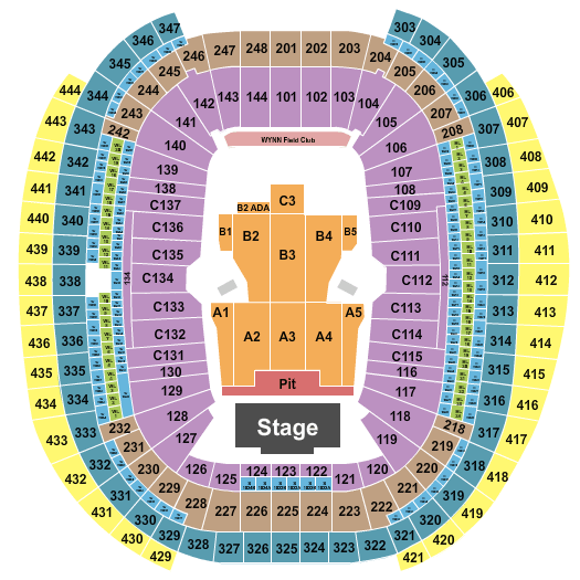 Red Hot Chili Peppers Las Vegas Tickets Allegiant Stadium